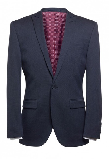 [UNI50806] [Test] Gent Slim Fit Jacket Navy Pin Dot