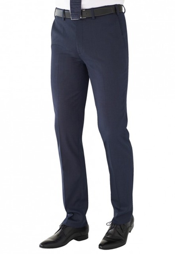 [UNI50810] [Test] Gents Slim Fit Trouser Navy Pin Dot